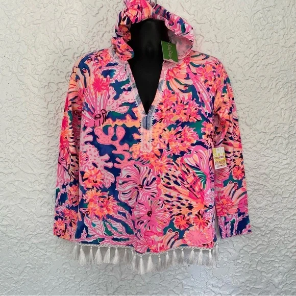 NWT Lilly Pulitzer Harmon Hoodie Small - Picture 2 of 9